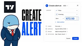 How to Create Alerts on TradingView Full Tutorial