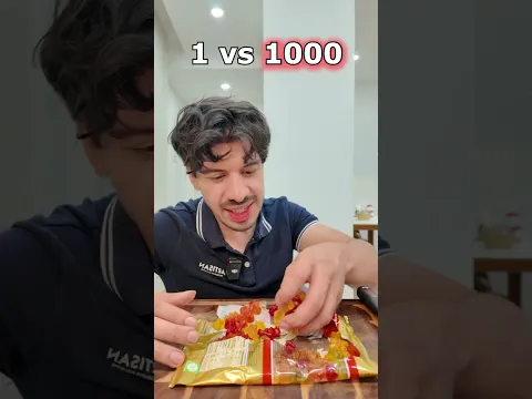 Gomitas de 1 vs 1000 Martillazos 🔨
