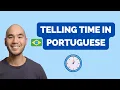 Telling time in Portuguese