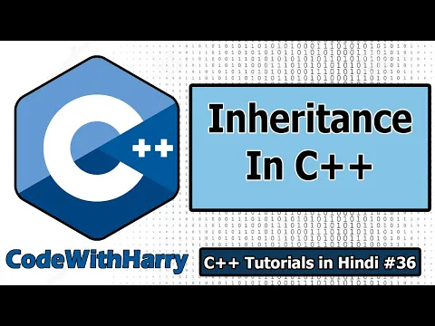 Inheritance & Its Different Types with Examples in C++ | C++ Tutorials for Beginners #36 - YouTube thumbnail