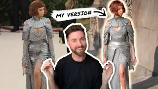 Recreating Zendayas Met Gala Gown in 2 Days | Joan of Arc!