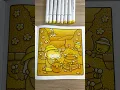 yellow only coloring page
