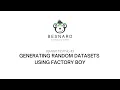 Django Testing Generating Random Datasets using Factory Boy