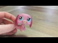Vintage Littlest Pet Shop - Pink Dachshund Wiener Dog