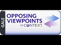 Opposing Viewpoints Database Tutorial