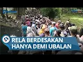 Lagu Parkiran Penuh hingga Antrean Masuk Loket 1 Jam, Ribuan Pengunjung Padati Wisata Ubalan Kediri