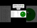 Kids favourite course Python turtle programming Enroll