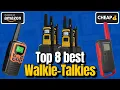 Top 8 Best and Cheap WALKIE TALKIES of Amazon 2026 Budget