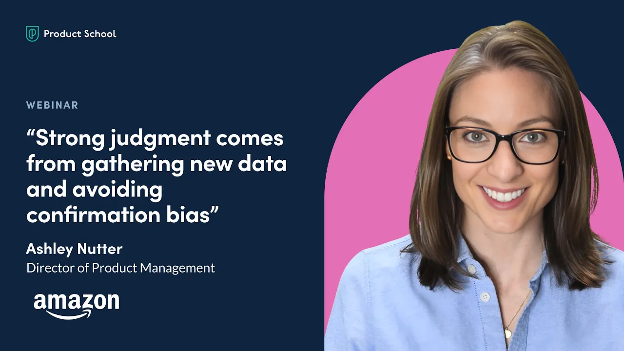 Data-Driven Product Discovery | Amazon Senior Director - YouTube thumbnail