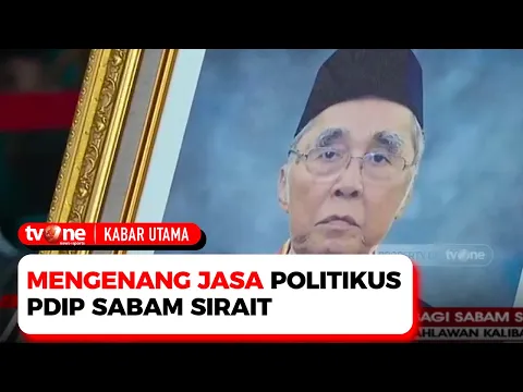 Penghormatan Terakhir, Sabam Sirait Dimakamkan di Taman Makam Pahlawan Kalibata