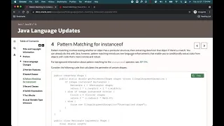 Java 16 Pattern Matching InstanceOf