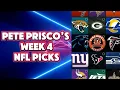 Prisco s picks NFL week 4 nfl prediction