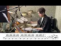 【Mrs. GREEN APPLE】ライラック-叩いてみた【ドラム楽譜あり】【Drum Cover】