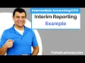 Interim Reporting Example