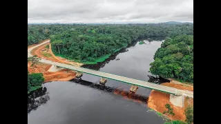 MINTP: TRAVERSEE DU NYONG A MALOMBO PONT ACHEVE