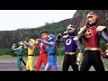Download Lagu Ninpuu Sentai Hurricanger - Ryuuha chouetsu Fuurai gattai! 1 OST
