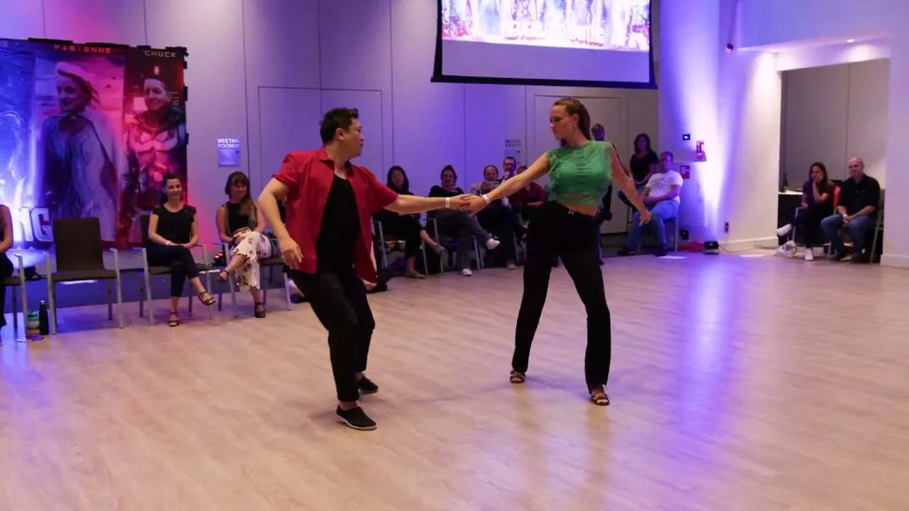 YoungWan Kim & Anja Riste - 1st place Advanced/All-Stars Jack&Jill Finals - NeverlandSwing 2023