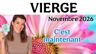 ♍ VIERGE NOVEMBRE 2026🫢 C'EST LE GRAND MENAGE
