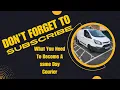 What You Need To Start A Same Day Courier Business