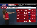 Cindy latest weather forecast 6pm