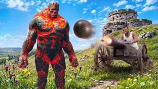 Franklin Blast Lava God For Lollipop in GTA 5