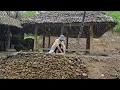 Download Lagu Go to the market grow vegetables and perfect the floor on a heavy rainy day | Tiểu Liễu-17 year old