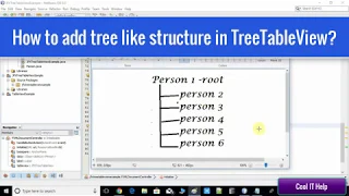JFXTreeTableView Tutorial How to add Tree data rows using Fxml Tutorial Part
