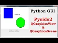 Python GUI - Pyside2 QGraphicsView QGraphicsScene