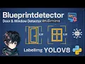 Blueprint Object Detection with YOLOv8 Detect Doors Windows Using AI