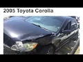 Fairfield Pick-N-Pull Corolla XRS junk yard parts hunt 22 2ZZ C60