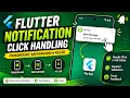 Flutter Notification Click Event Foreground Background Killed App Android Tutorial IT WALA