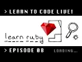 Learn To Code Live Episode 8 - Creating a hangman app in Ruby NO DEBUGGER