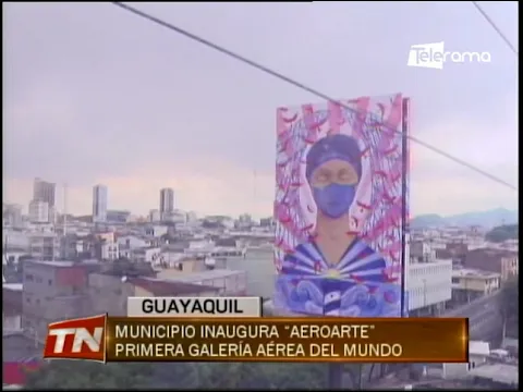 Municipio inaugura Aeroarte primera galería aérea del mundo