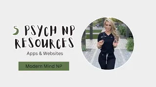 Psych NP PMHNP Resources Apps Websites