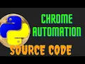 How to automate chrome with python - open any website with python