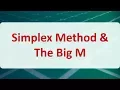 Operations Research 04E Simplex Method The Big M