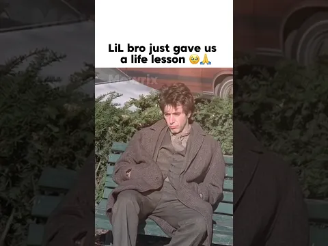 LiL bro just gave us a life lesson π₯Ήβπ»
