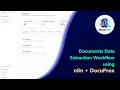 DocuProx Data Extraction workflow using n8n DocuProx