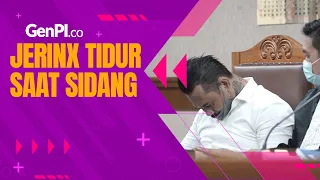 Kocak, Jerinx Tertidur Saat Persidangan