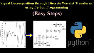 Signal Decomposition through Discrete Wavelet Transform using Python Programming