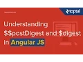 JavaScript Tutorial - Understanding postDigest and digest in AngularJS