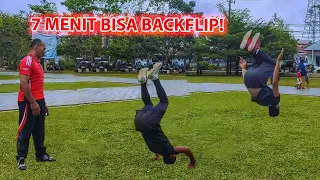 Download RAHASIA JAGO SALTO BELAKANG DALAM 7 MENIT!! - Backflip Mudah MP3