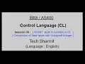 unit Built-in function in cl program CL programming CL program for Beginners