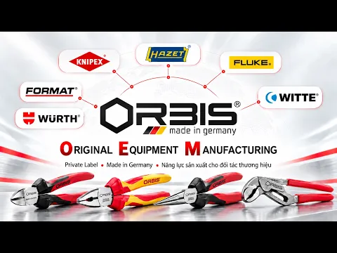 Thương hiệu OEM Kìm "Bậc nhất" nước Đức