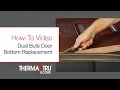 How-To Replace Dual Bulb Door Bottom