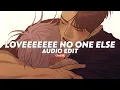 Lagu loveeeeeee song x no one else (tiktok version) || rihanna \u0026 chris brown [edit audio]