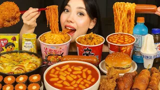 أكل كوري حار اندومي كوري أصوات أكل Korean Spicy Noodles Mukbang ASMR 