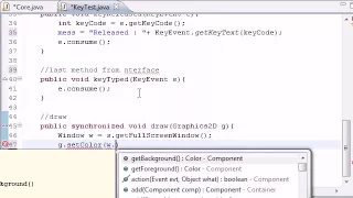 Java Game Development 30 Final Keyboard Input