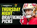 DraftKings NFL DFS Thursday Night Football Week 16 Showdown Picks Lineups 49ers Titans Tonight