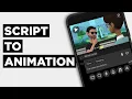 How to Create Cartoon Animations on Android Easily Script to Animation